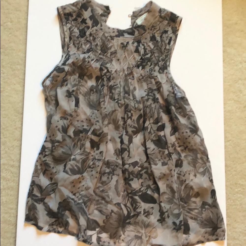 Floral Lucky Brand Tank Top